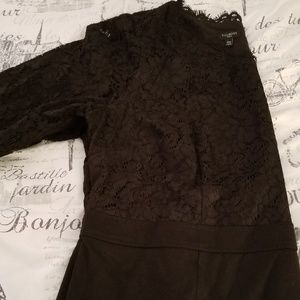 Talbots Black Lace Dress